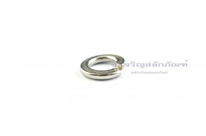 แหวนสปริงสแตนเลส M6 ความหนา 1.8 mm