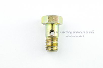 น็อตน้ำมัน Oil Bolt ขนาด M10x1.25x20 แบบ 1 รู