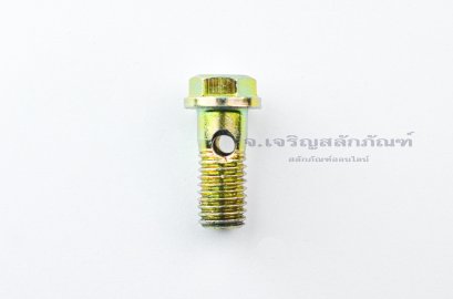 น็อตน้ำมัน Oil Bolt ขนาด M12x1.75x30 แบบ 1 รู