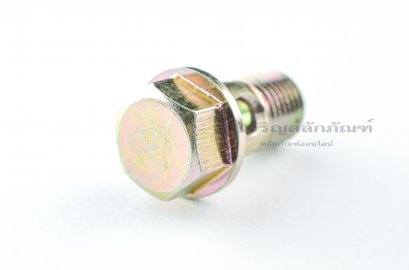 น็อตน้ำมัน Oil Bolt ขนาด M14x1.5x25 แบบ 1 รู