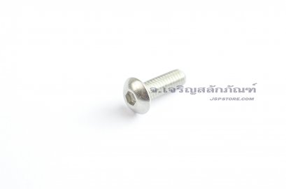 น็อตหัวจมกลมสแตนเลส M4x12