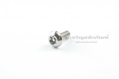 น็อตหัวทอร์ค-หัวดาว มีเดือยโผล่สแตนเลส M4x10