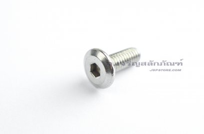 น็อตหัวแบนจม สแตนเลส M6x16