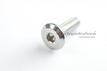 น็อตหัวแบนจม สแตนเลส M6x25