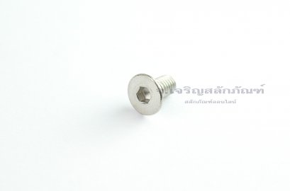 น็อตหัวจมเตเปอร์สแตนเลส M6x12
