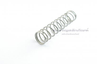 สปริงดันขนาดรูใน 10 mm สปริงสแตนเลส (1x10.0x50)