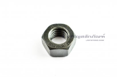 หัวน็อตดำ Hex Nut 7/16&quot; เกลียว 14 (BSW/UNC) (หัวน็อตเบอร์ 17 )