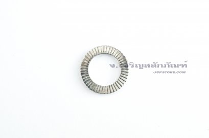 แหวนล็อคคู่กันคลาย สแตนเลส 316L ขนาด M12 (NL12-SS)