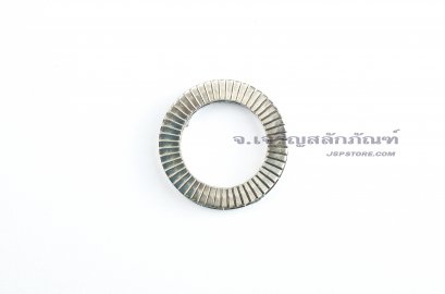 แหวนล็อคคู่กันคลาย สแตนเลส 316L ขนาด M14 (NL14-SS)