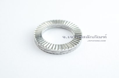 แหวนล็อคคู่กันคลาย สแตนเลส 316L ขนาด M16 (NL16-SS)