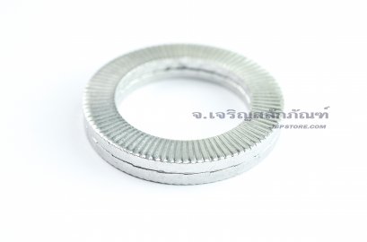 แหวนล็อคคู่กันคลาย สแตนเลส 316L ขนาด M30 (NL30-SS)