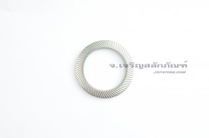 แหวนสปริงจานแบบมีฟัน แหวนกันคลายสแตนเลส Safety Lock Washer M24