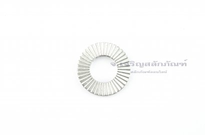 แหวนล็อคคู่กันคลาย WEDGE LOCK WASHER M8 (NL8SP) ขอบกว้างพิเศษ