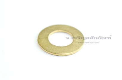 แหวนอีแปะ M10 - 3/8&quot; ทองเหลือง (10.4-25-2)