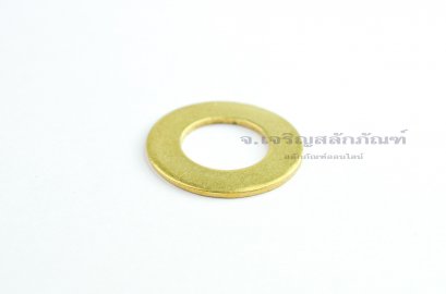 แหวนอีแปะ M16 - 5/8&quot; ทองเหลือง (16.65-30-1.5)