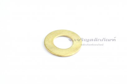 แหวนอีแปะ M8 - 5/16&quot; ทองเหลือง (8.2-16-1.2)