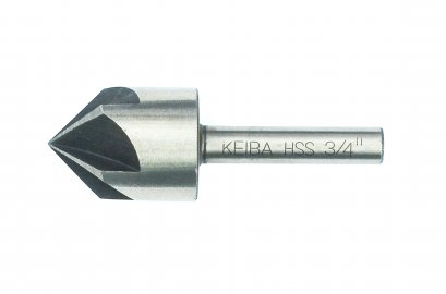 ดอกคว้านหัวเตเปอร์ Countersink KEIBA  ขนาด 3/4&quot; (19.10 mm) แกน 1/4&quot; (6.2 mm)