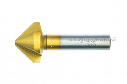 ดอกคว้านหัวเตเปอร์ Countersink  ขนาด M30 Gold แกน 11.9 mm