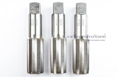ดอกต๊าปเกลียว 3 ตัวชุด KANSEI 1.1/2&quot; เกลียว 12 UNF