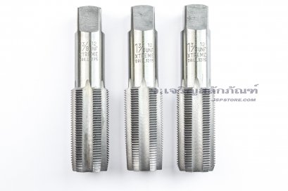 ดอกต๊าปเกลียว 3 ตัวชุด Xtreme 1.3/8&quot; เกลียว 12 UNF