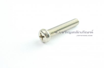 น็อตหัวกลมแฉกสแตนเลส M8x45