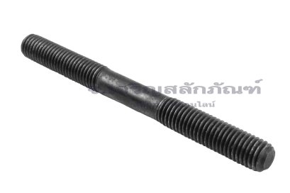 น็อตสตัดเกลียวสองข้าง Stud Bolt M12x1.75x130 ช่วงระยะเกลียว 46.5x46.5 mm
