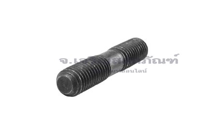 น็อตสตัดเกลียวสองข้าง Stud Bolt M8x1.25x45 ช่วงระยะเกลียว 18x18 mm