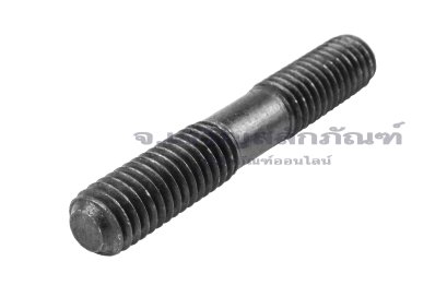 น็อตสตัดเกลียวสองข้าง Stud Bolt M8x1.25x50 ช่วงระยะเกลียว 20x20 mm