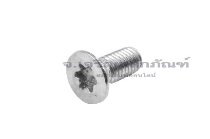 น็อตหัวทอร์ค-หัวดาวเตเปอร์สแตนเลส เกรด 316 (Torx, Taper Head Screw) M5x12