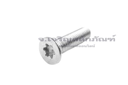 น็อตหัวทอร์ค-หัวดาวเตเปอร์สแตนเลส เกรด 316 (Torx, Taper Head Screw) M5x20