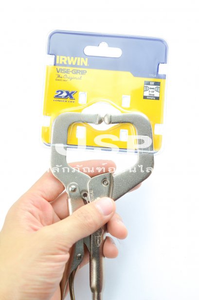 คีมล็อคซีแคล้มป์ IRWIN VISE-GRIP  6&quot;