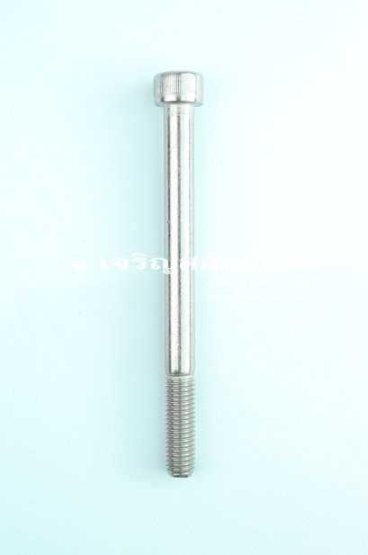 น็อตหัวจมสแตนเลส M10X120 เกลียวไม่ตลอด