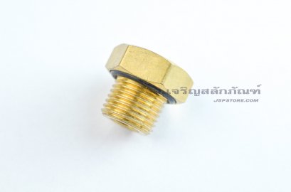 น็อตอุดน้ำมันทองเหลือง M16x1.5