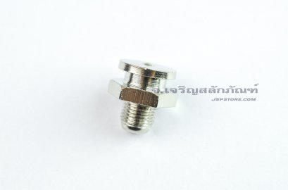 หัวอัดจารบีแบบกระดุม ทองเหลืองชุบ เกลียว 1/8 PT