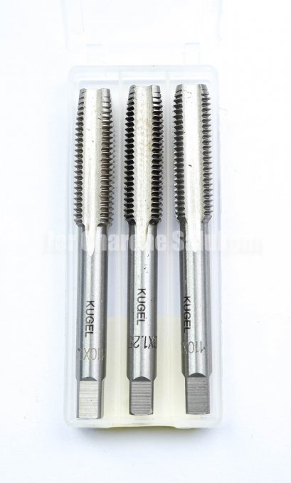 ดอกต๊าปเกลียว 3 ตัวชุด Kugel M10x1.25