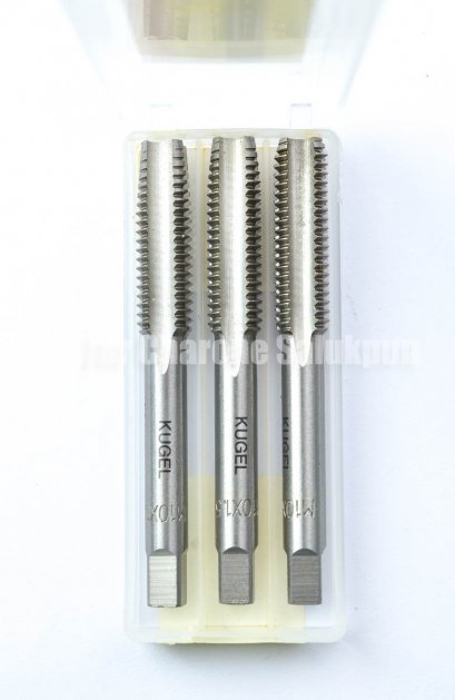 ดอกต๊าปเกลียว 3 ตัวชุด Kugel M10x1.5