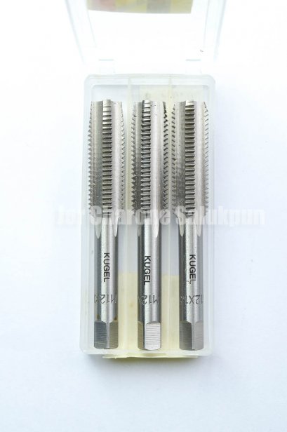 ดอกต๊าปเกลียว 3 ตัวชุด Kugel M12x1.5