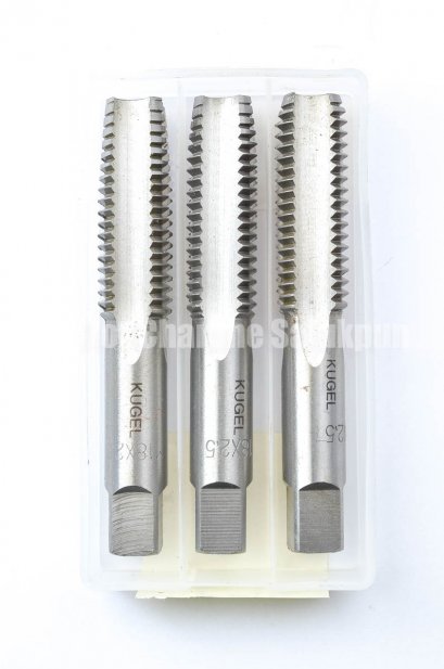 ดอกต๊าปเกลียว 3 ตัวชุด Kugel M18x2.5