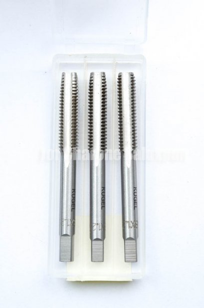 ดอกต๊าปเกลียว 3 ตัวชุด Kugel M8x1.25