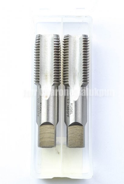 ดอกต๊าปเกลียว 2 ตัวชุด Kugel 1/2&quot; BSPF เกลียว 14