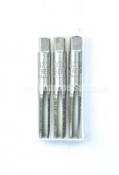 ดอกต๊าปเกลียว 3 ตัวชุดยี่ห้อ Xtreme M10x1.0