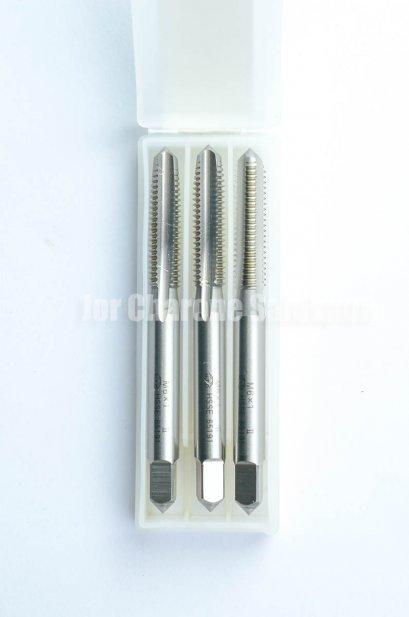 ดอกต๊าปเกลียวสแตนเลส 3 ตัวชุด M6x1.0 ญี่ปุ่น
