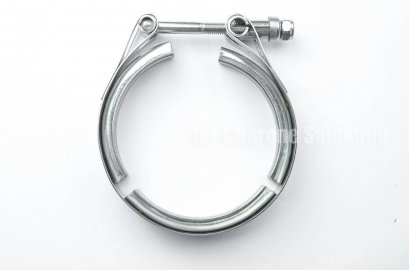 เข็มขัดรัดท่อไอเสียสแตนเลส-ปะกับรัดท่อไอเสียขนาด 3.1/2&quot;