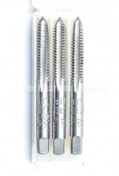 ดอกต๊าป 3 ตัวชุด Xtreme 1/4&quot; BSW/NC - 20 เกลียวซ้าย