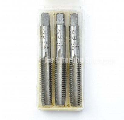 ดอกต๊าป 3 ตัวชุด Xtreme M12x1.75 เกลียวซ้าย