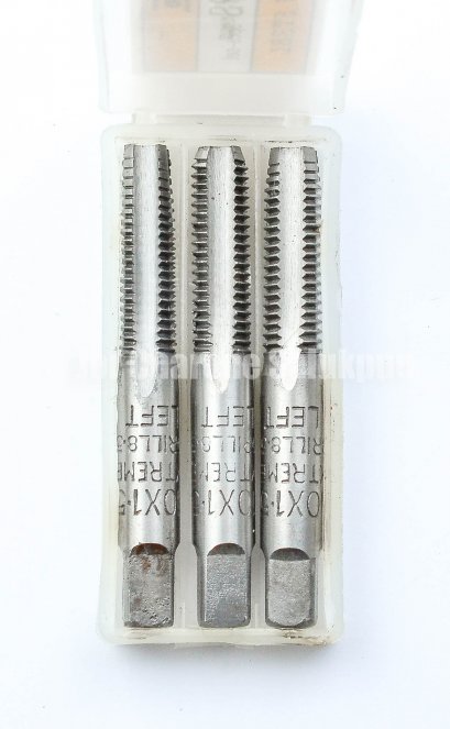 ดอกต๊าป 3 ตัวชุด Xtreme M10x1.5 เกลียวซ้าย