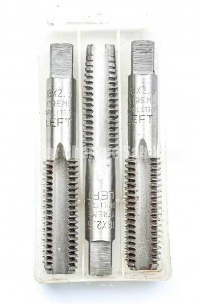 ดอกต๊าป 3 ตัวชุด Xtreme M18x2.5 เกลียวซ้าย