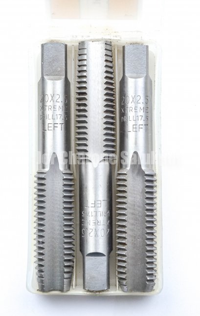 ดอกต๊าป 3 ตัวชุด Xtreme M20x2.5 เกลียวซ้าย