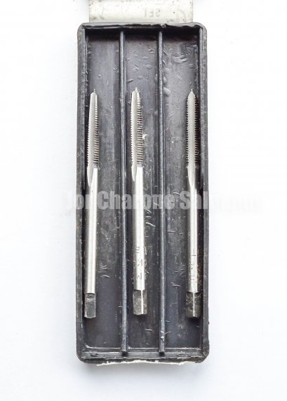 ดอกต๊าป 3 ตัวชุด OKURA M3x0.5 เกลียวซ้าย