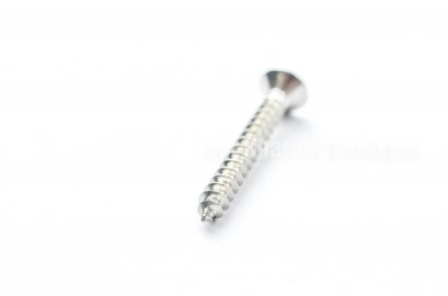 สกรูเกลียวปล่อยสแตนเลสหัวเตเปอร์แฉก M4x30